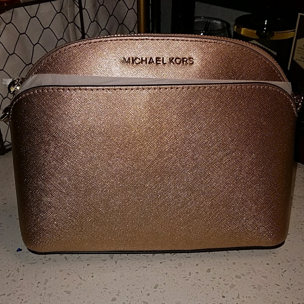 Rose Gold Michael Kors bag NWT